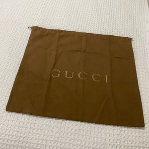 Gucci vintage dust bag with string